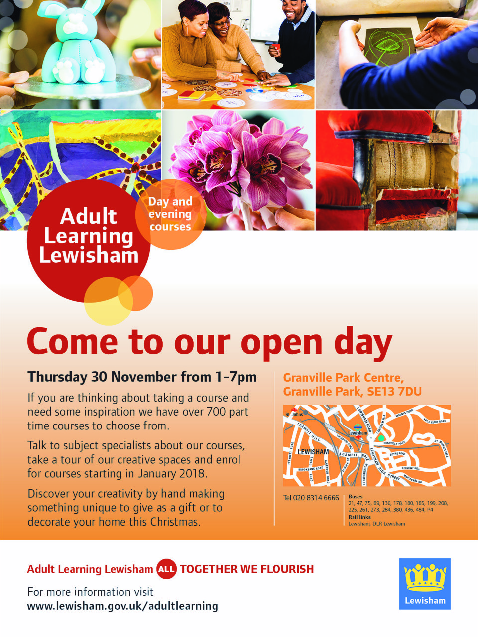 Granville Park Centre open day 30 November 2017