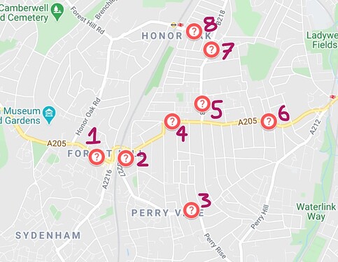 SE23 shopping areas